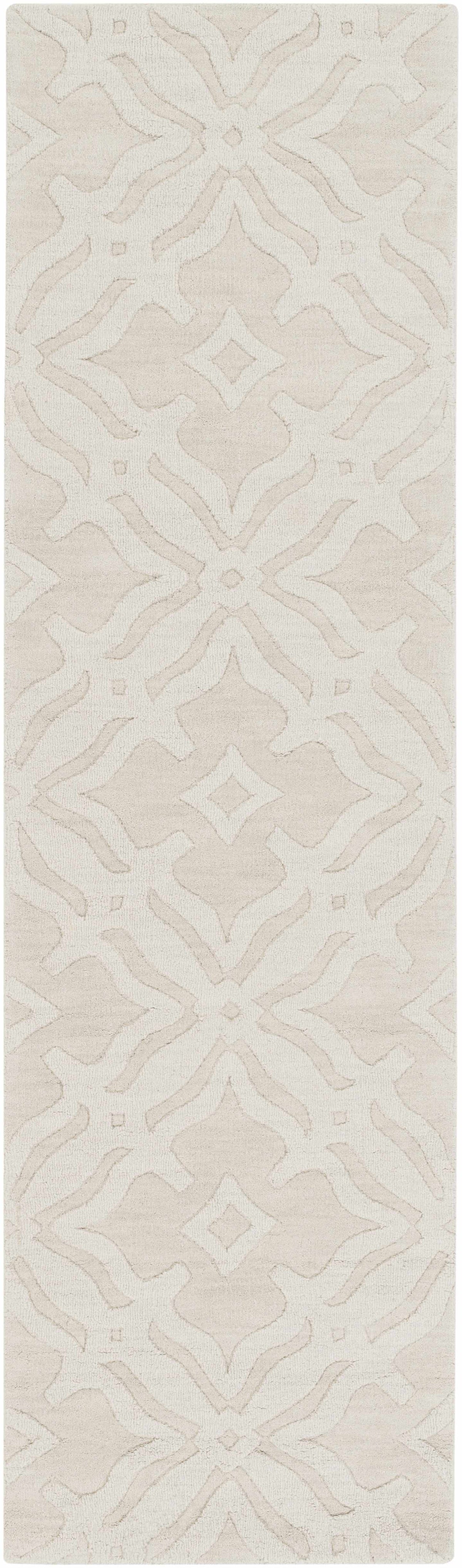 Hauteloom Fyffe FYF Ivory Loom Knotted Wool Rug
