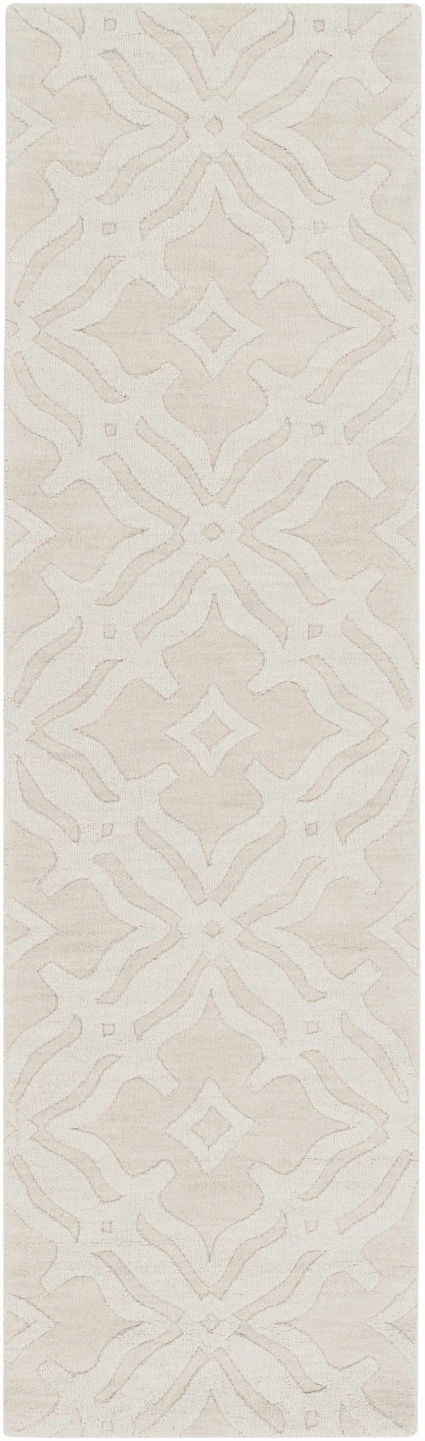 Hauteloom Fyffe FYF Ivory Loom Knotted Wool Rug