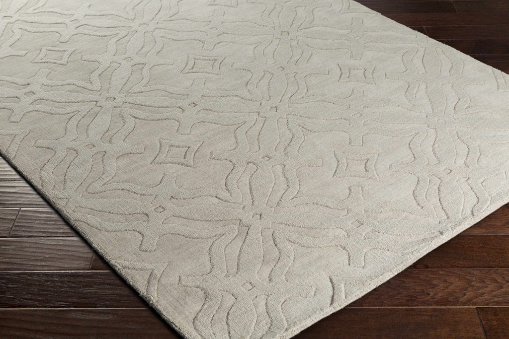 Hauteloom Fyffe FYF Ivory Loom Knotted Wool Rug