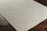 Hauteloom Fyffe FYF Ivory Loom Knotted Wool Rug