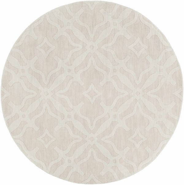 Hauteloom Fyffe FYF Ivory Loom Knotted Wool Rug