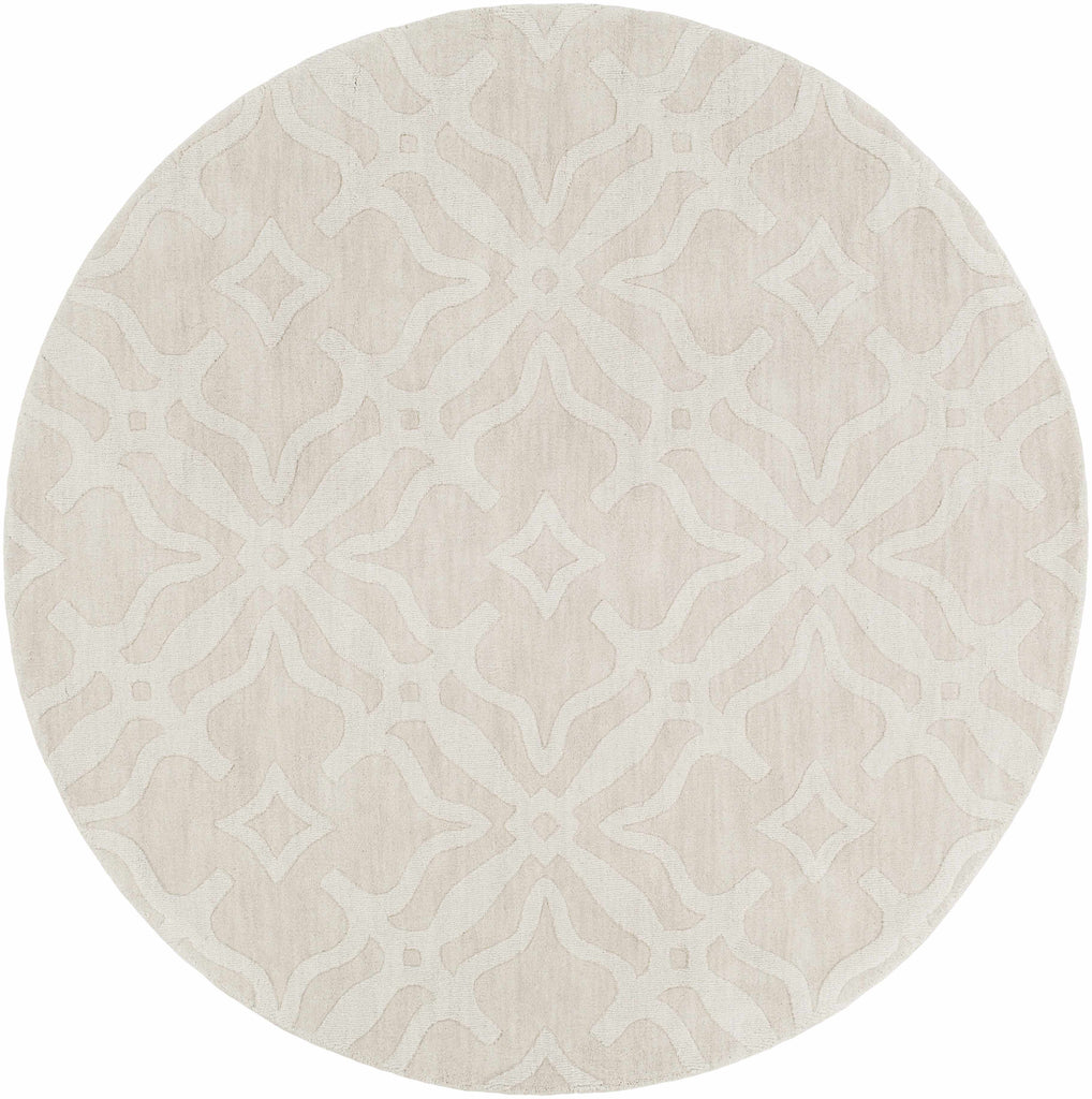 Hauteloom Fyffe FYF Ivory Loom Knotted Wool Rug