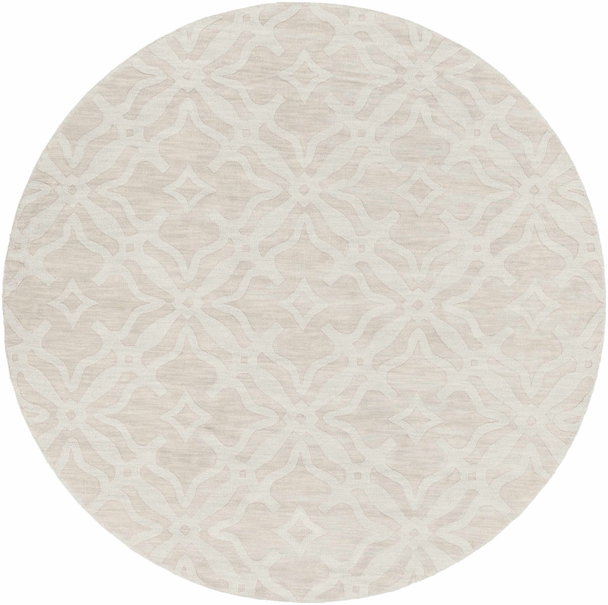 Hauteloom Fyffe FYF Ivory Loom Knotted Wool Rug