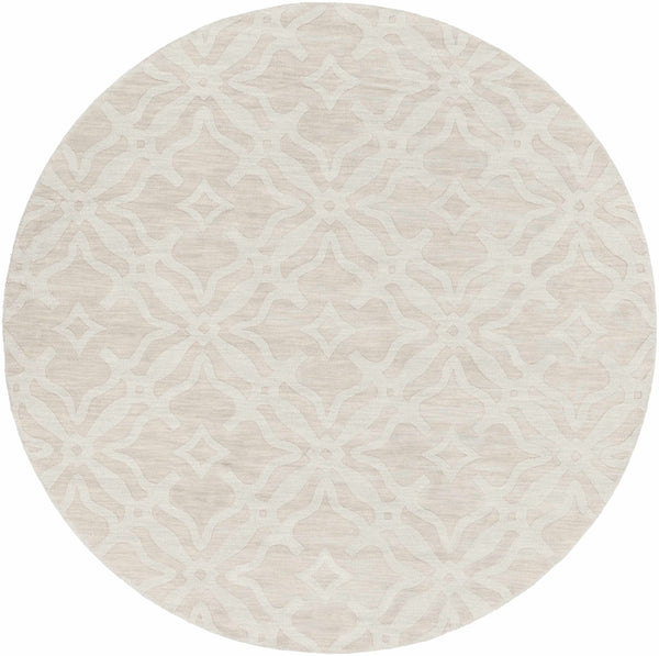 Hauteloom Fyffe FYF Ivory Loom Knotted Wool Rug