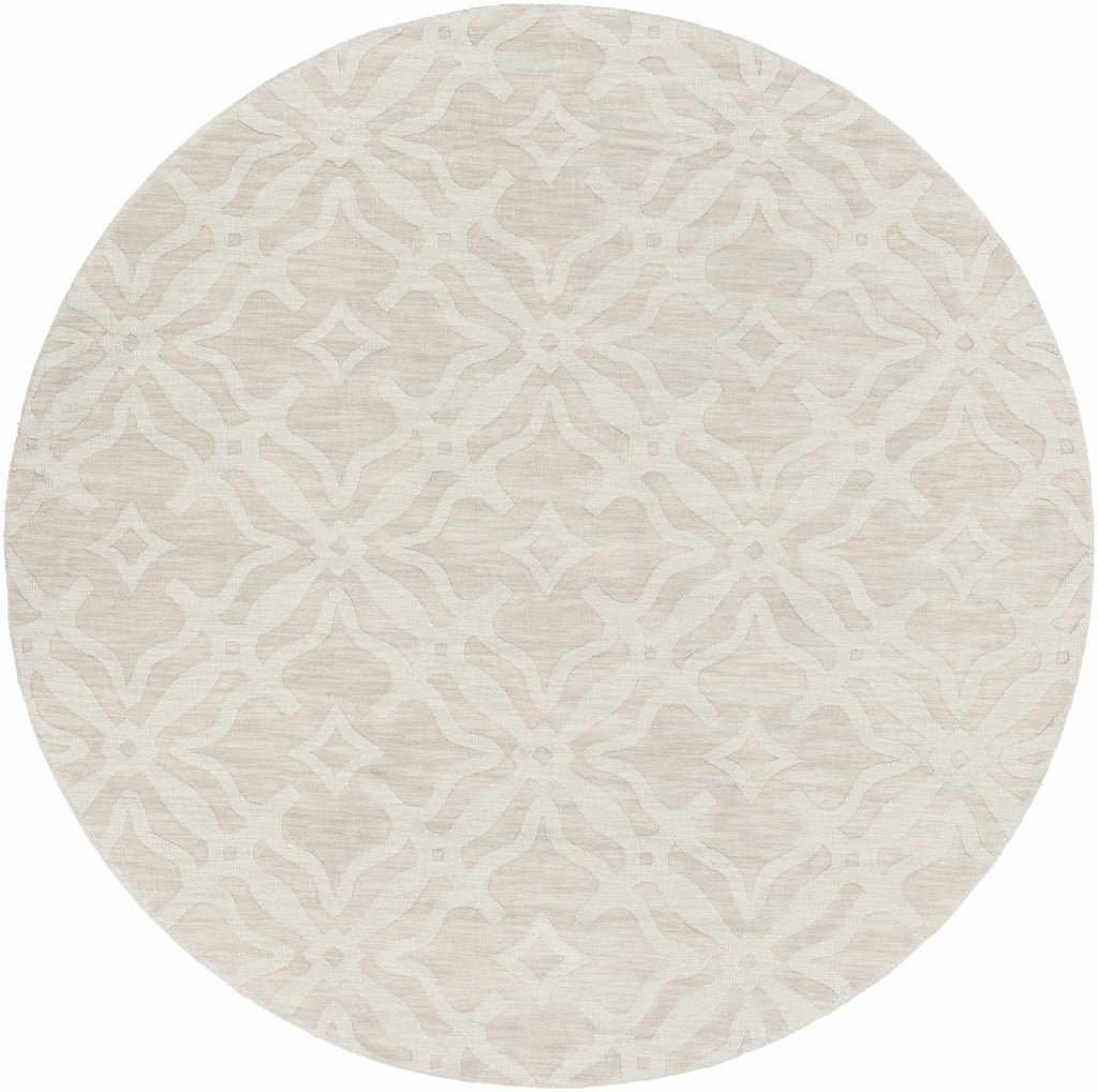 Hauteloom Fyffe FYF Ivory Loom Knotted Wool Rug