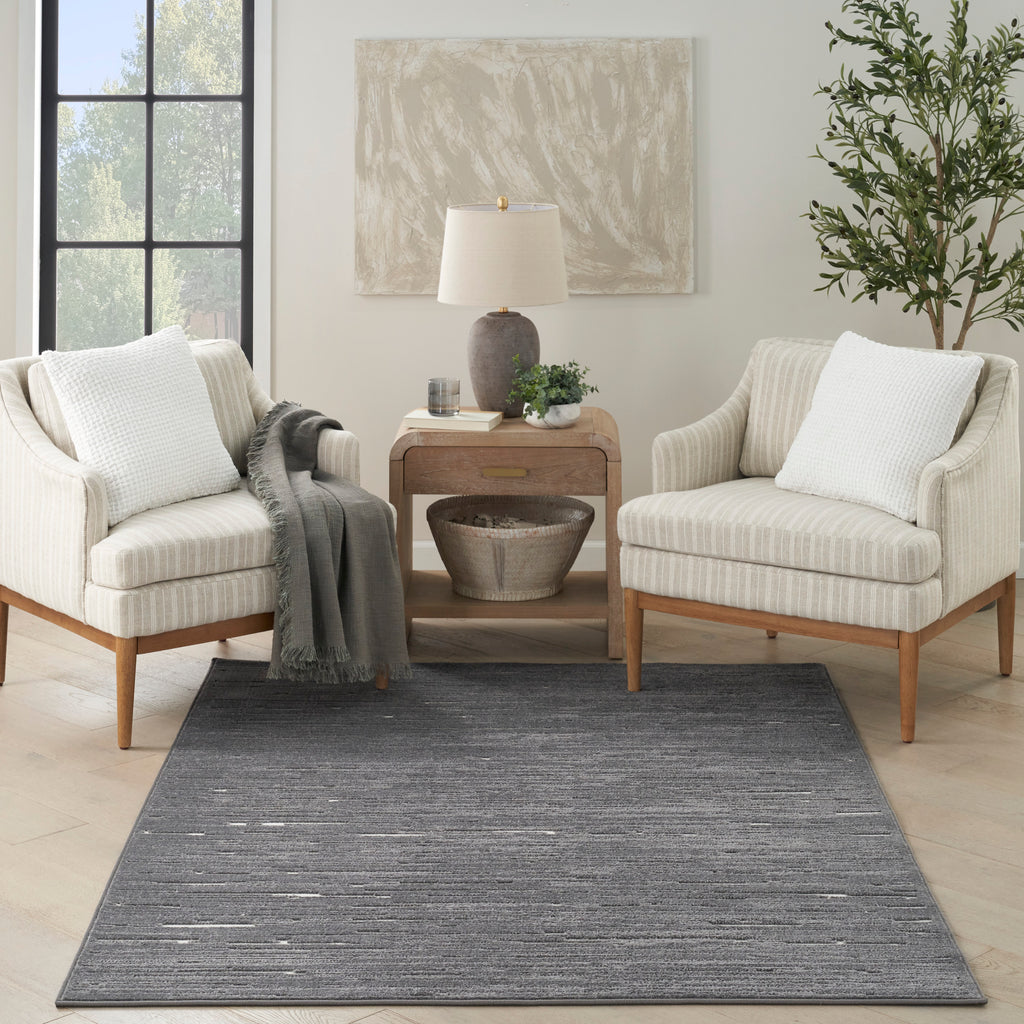 nourison care free caf04 grey rug