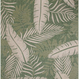 nourison garden oasis goa02 green ivory rug