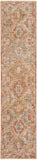 nourison sahar shr01 rust rug