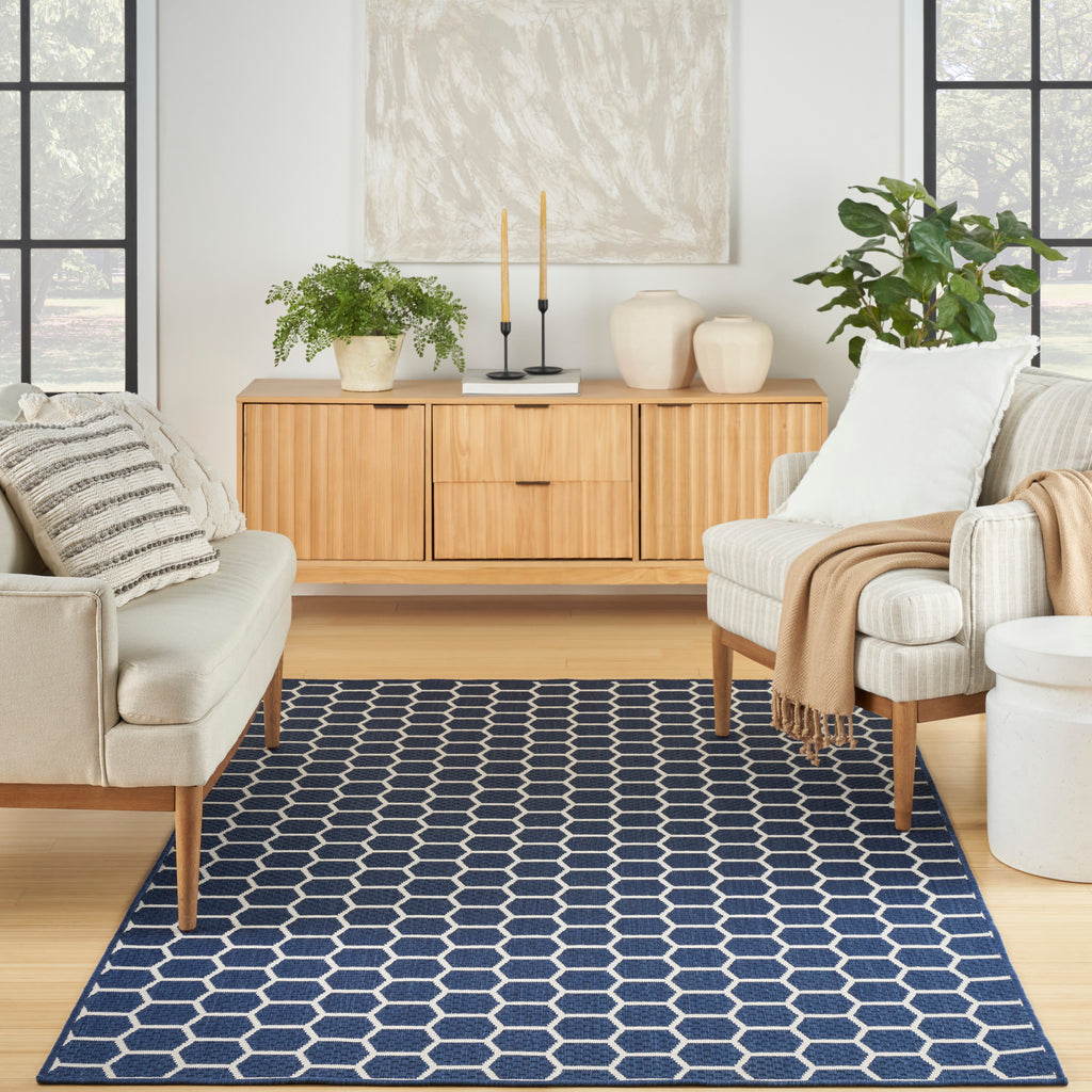 nourison twist reversible tws01 navy rug