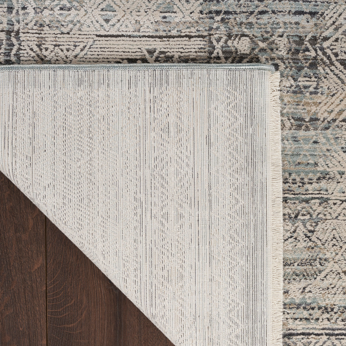 nourison lynx lnx06 ivory blue rug