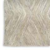 nourison graceful gru03 grey rug