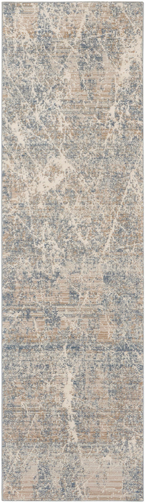 nourison exhale exl02 beige blue rug