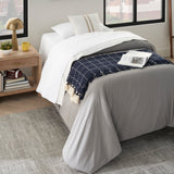 nourison serenity home srh05 light grey rug