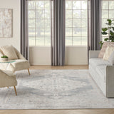 nourison astra machine washable asw11 light blue rug