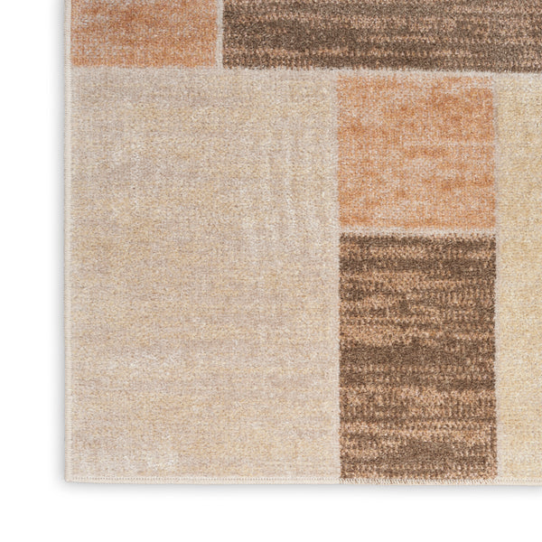 nourison astra machine washable asw09 beige multicolor rug