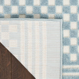 nourison care free caf02 blue rug
