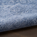 nourison pure shades sad02 blue rug