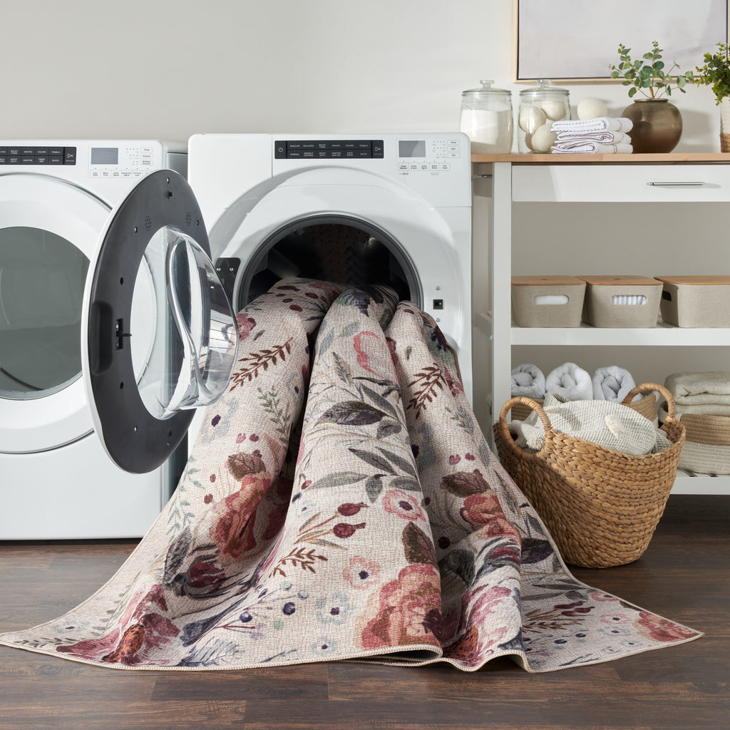 nourison nourison washables nwb01 navy multicolor rug
