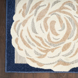 nourison aloha alh32 blue grey rug