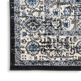 nourison passion psn03 black ivory rug
