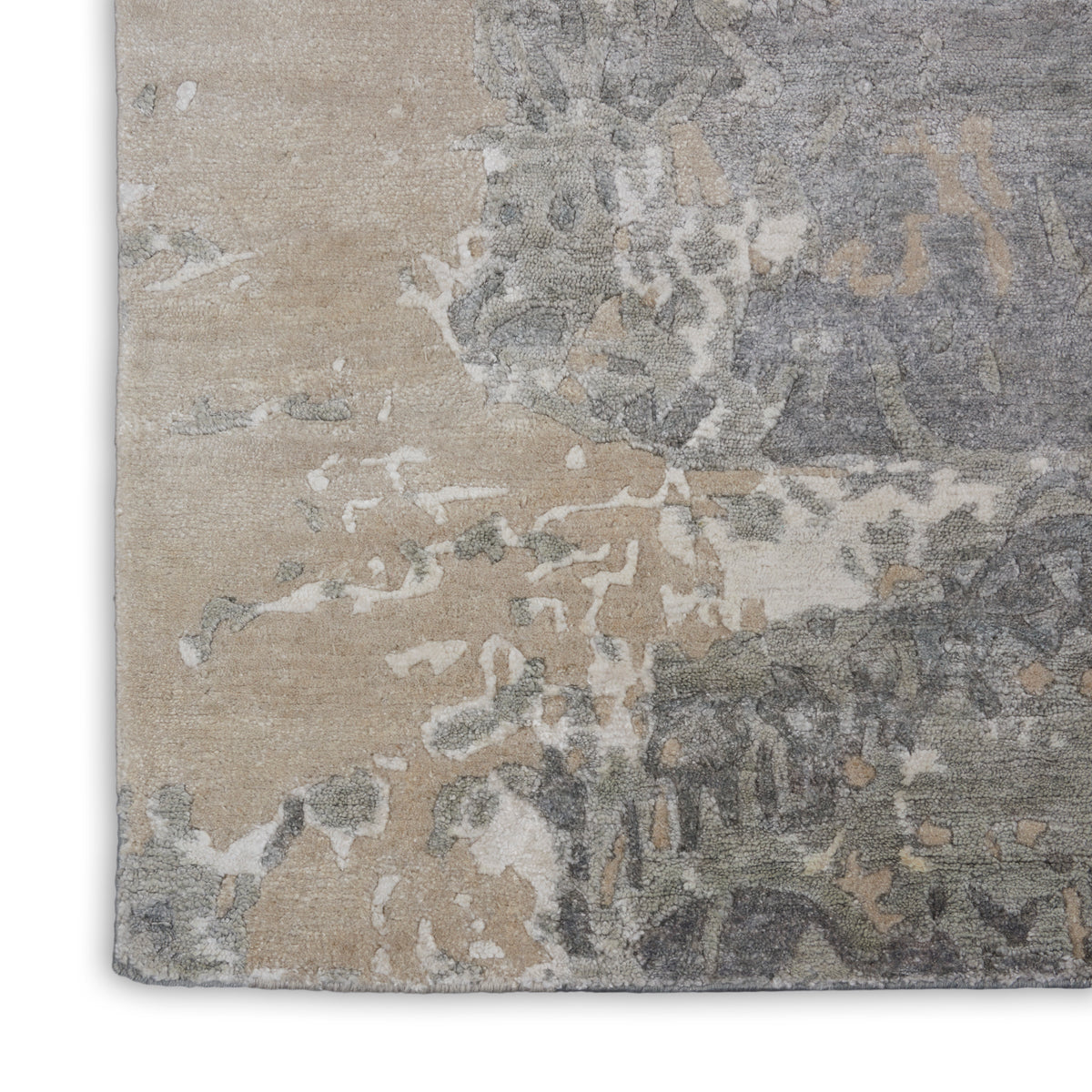 nourison silk shadows sha17 sand rug