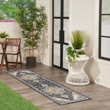 nourison nourison essentials persian nre07 navy rug