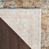 nourison sahar shr06 ivory blue rug