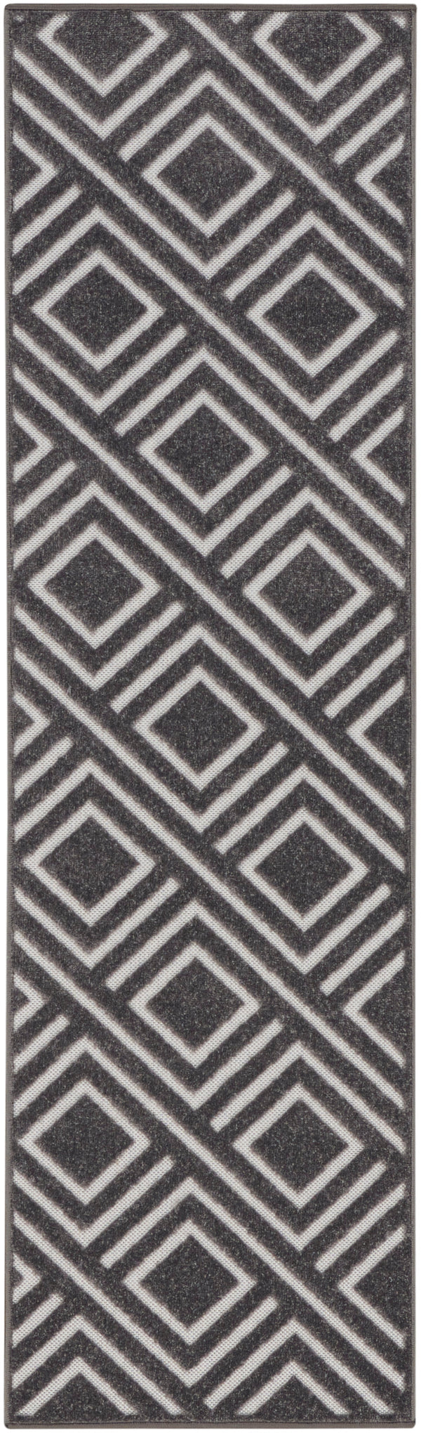 nourison care free caf03 grey rug