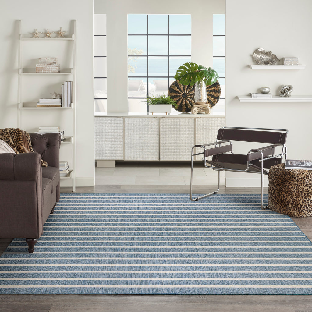nourison positano pos03 navy ivory rug