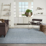nourison positano pos03 navy ivory rug