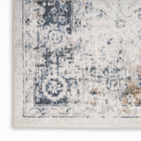nourison astra machine washable asw16 ivory blue rug
