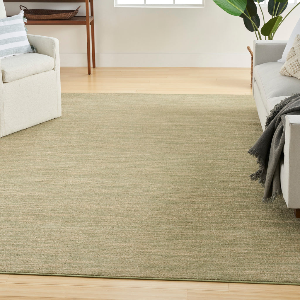 nourison nourison essentials nre01 green gold rug