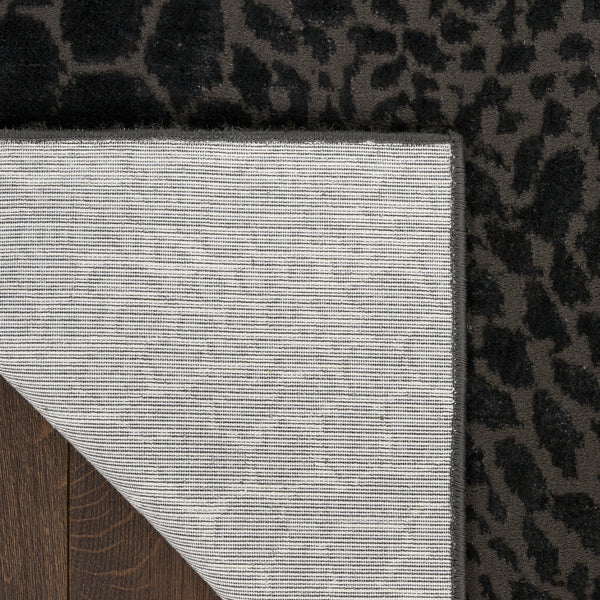 nourison desire dsr08 charcoal silver rug