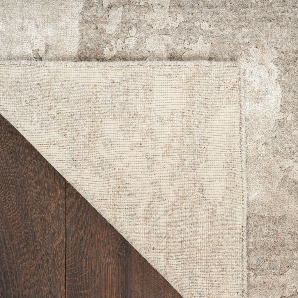 nourison harmony hay06 silver grey rug