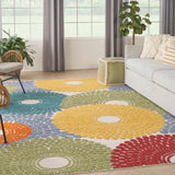 nourison aloha alh29 multicolor rug