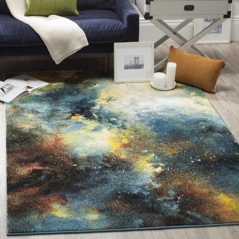 safavieh clearance galaxy gal111b blue multi rug