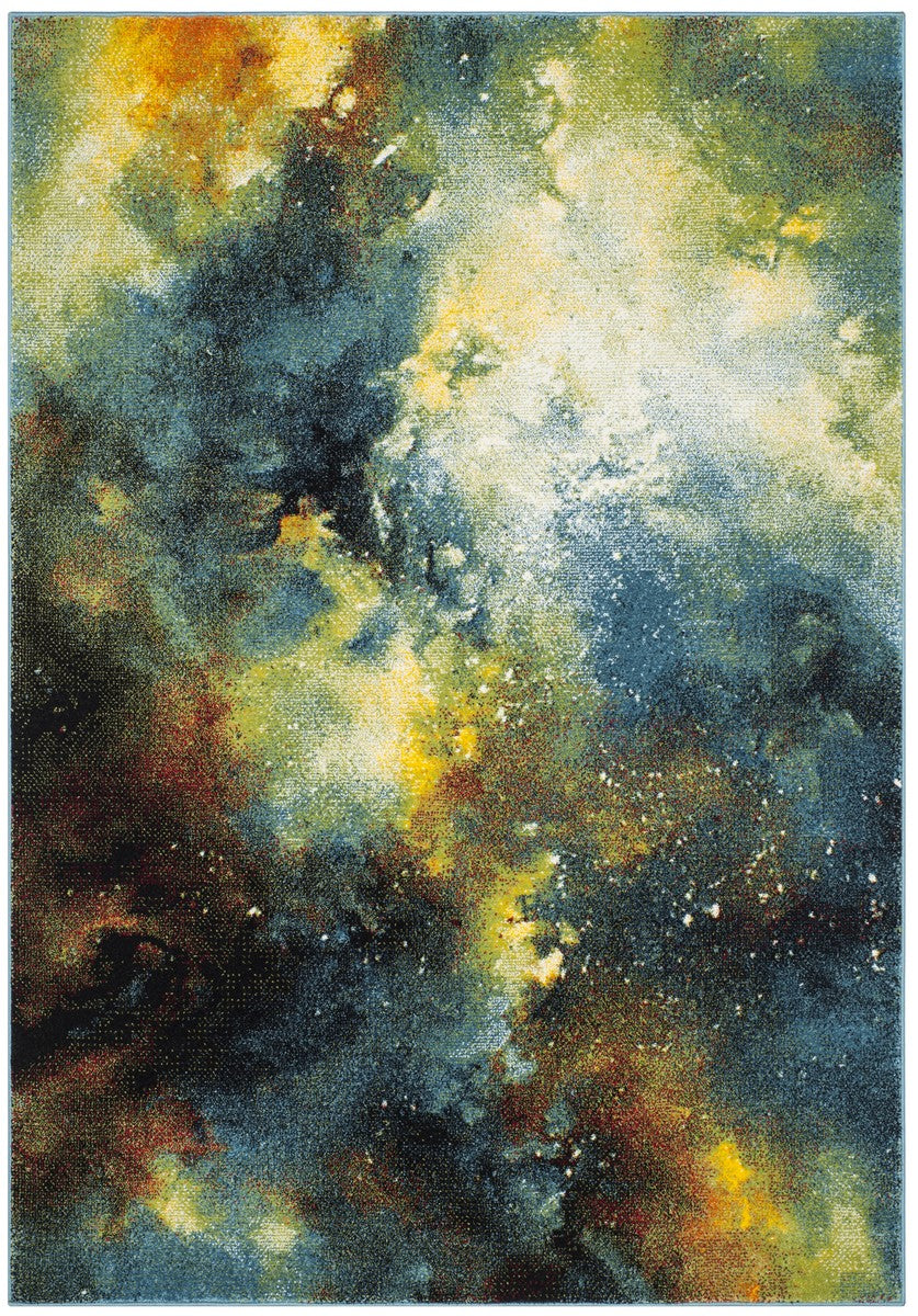 safavieh clearance galaxy gal111b blue multi rug