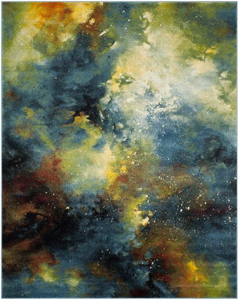 safavieh clearance galaxy gal111b blue multi rug