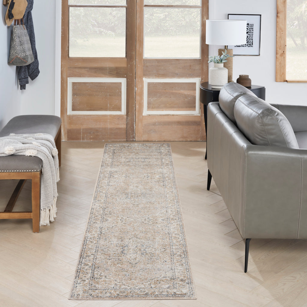 nourison astra machine washable asw12 beige rug