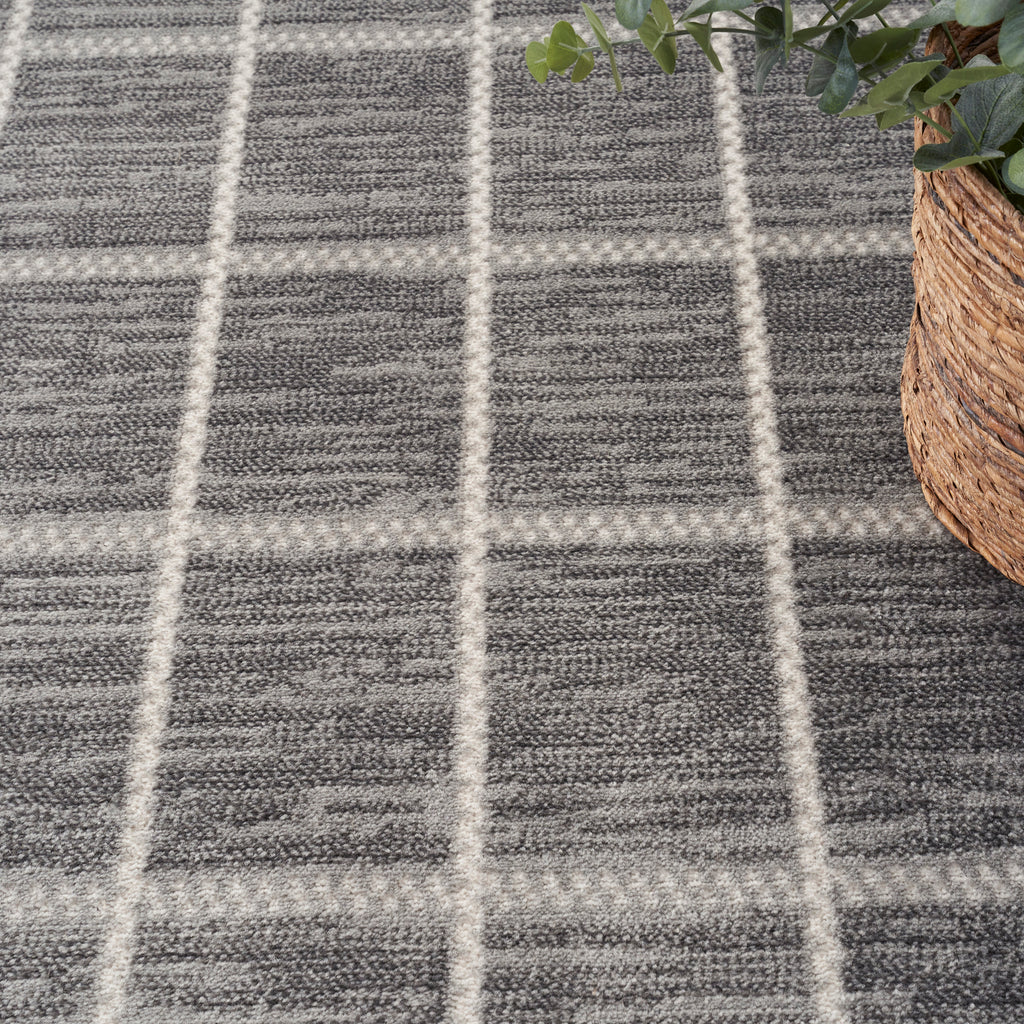 nourison serenity home srh05 grey ivory rug
