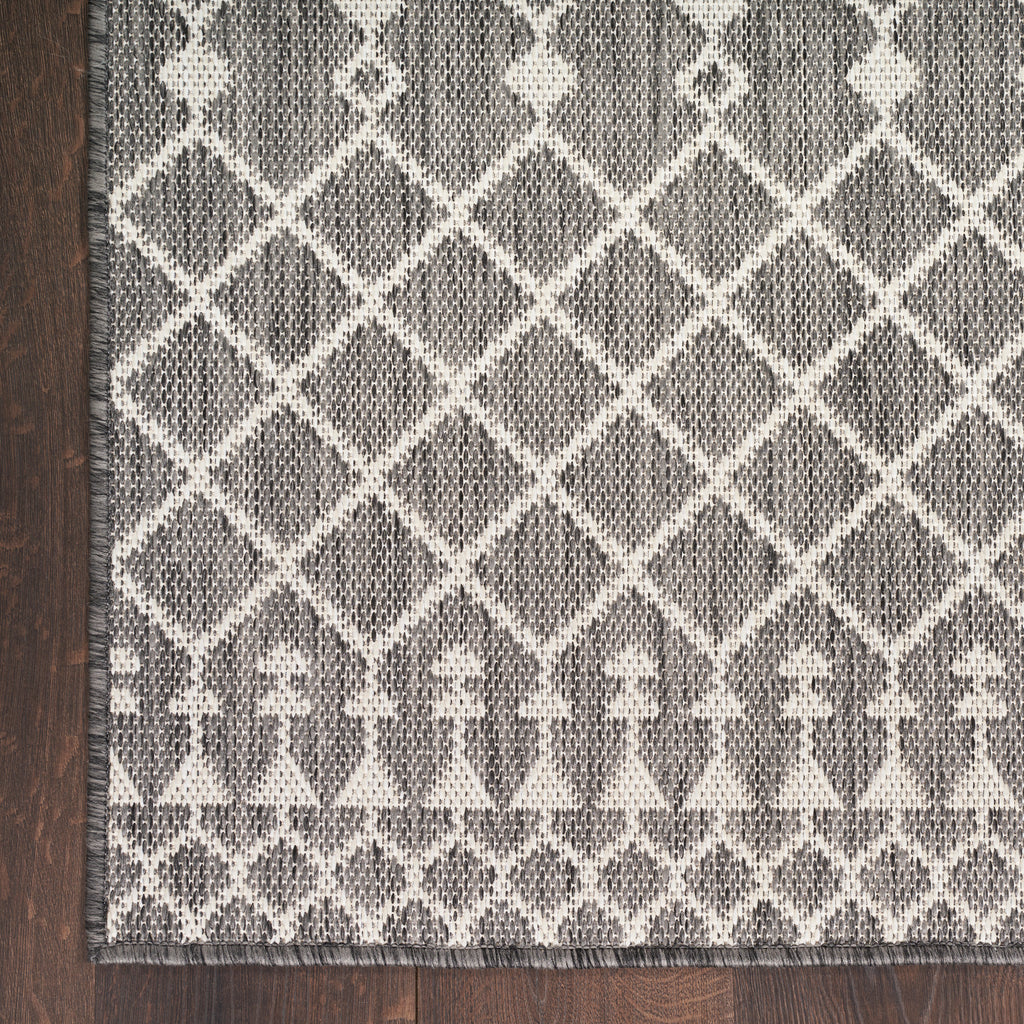 nourison positano pos02 charcoal rug