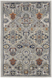 nourison allur alr03 grey rug