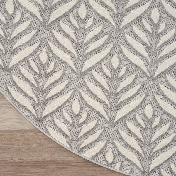nourison aloha alh35 grey rug