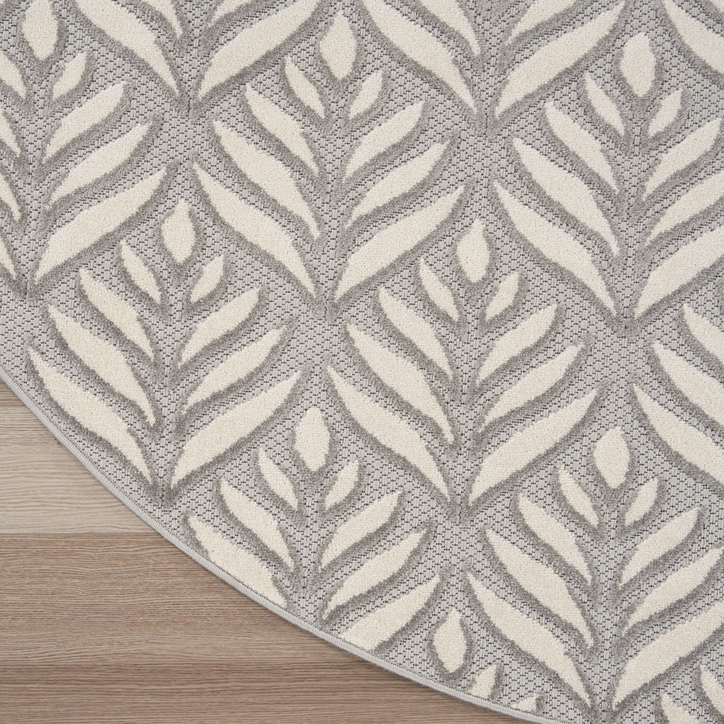 nourison aloha alh35 grey rug