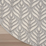 nourison aloha alh35 grey rug