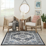 nourison passion psn33 black ivory rug