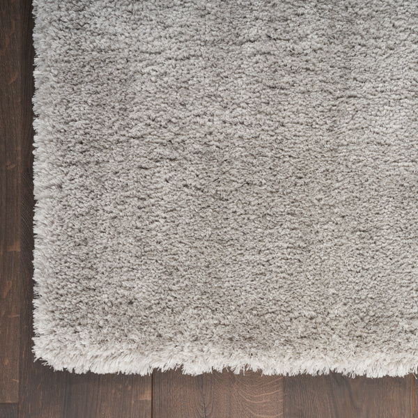 nourison dreamy shag drs05 silver rug