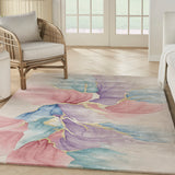 nourison prismatic prs34 ivory rug