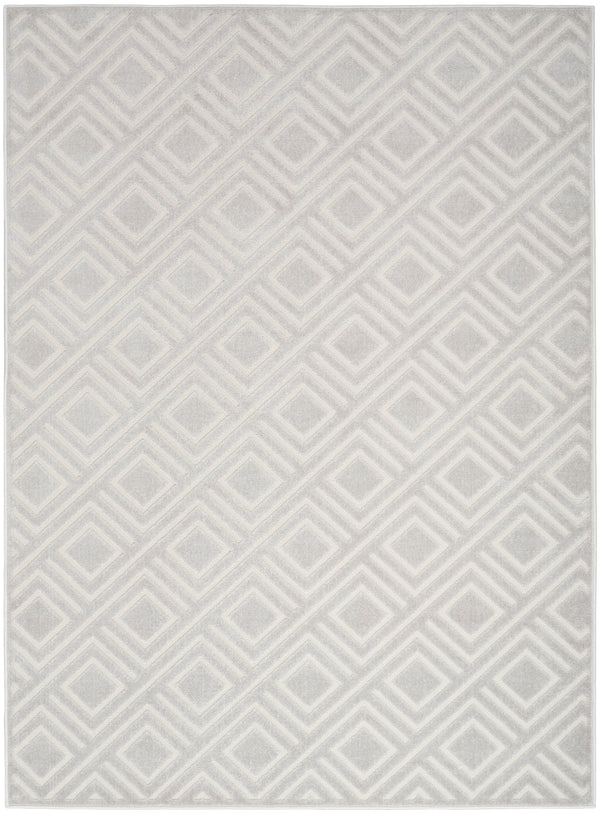 nourison care free caf03 light grey rug