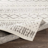 Hauteloom Geebung GEEB Medium Gray Machine Made Polypropylene Rug